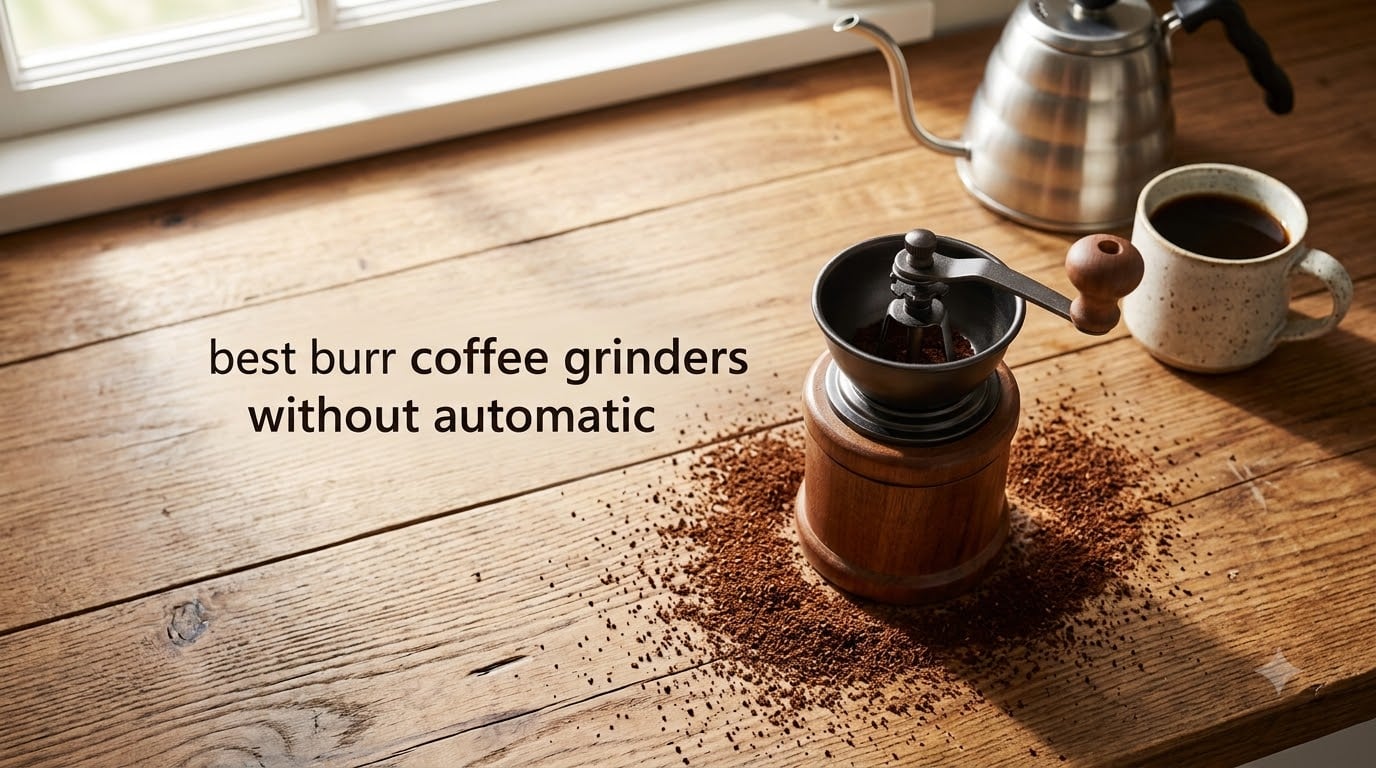 best burr coffee grinders without automatic