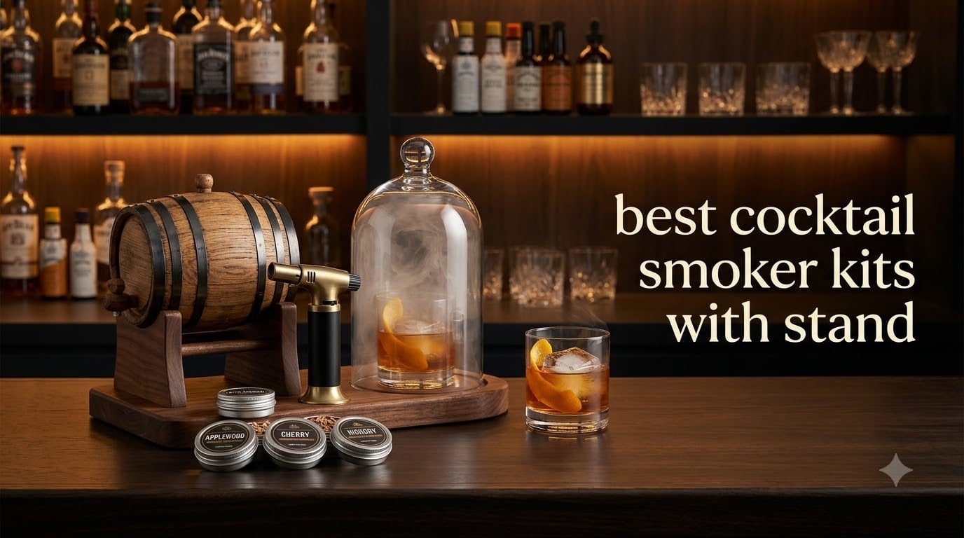 best cocktail smoker kits with stand