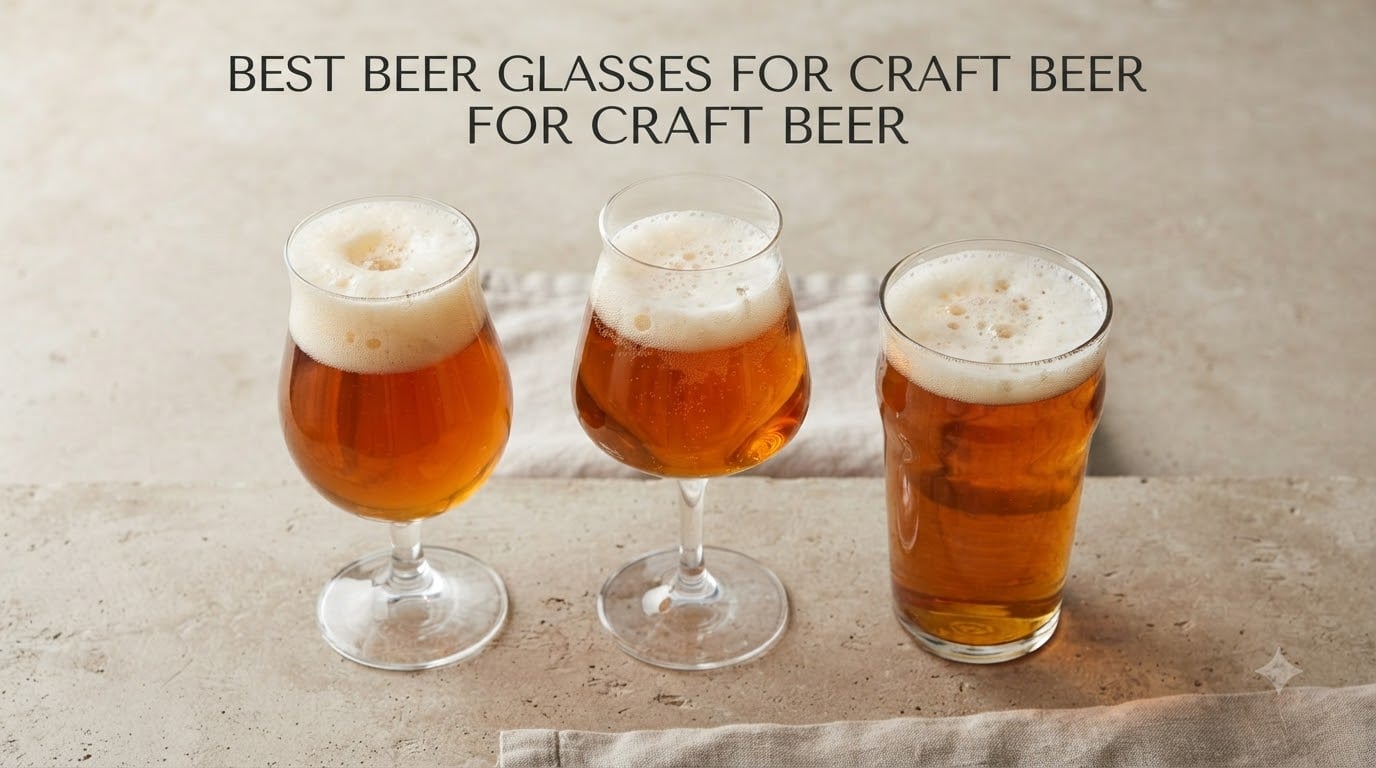 best beer glasses for craft beer