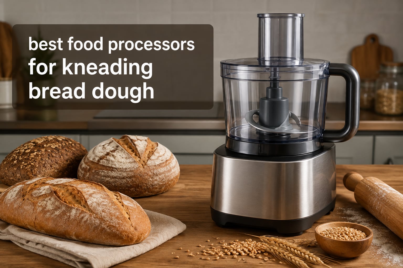best food processors for kneading bread dough