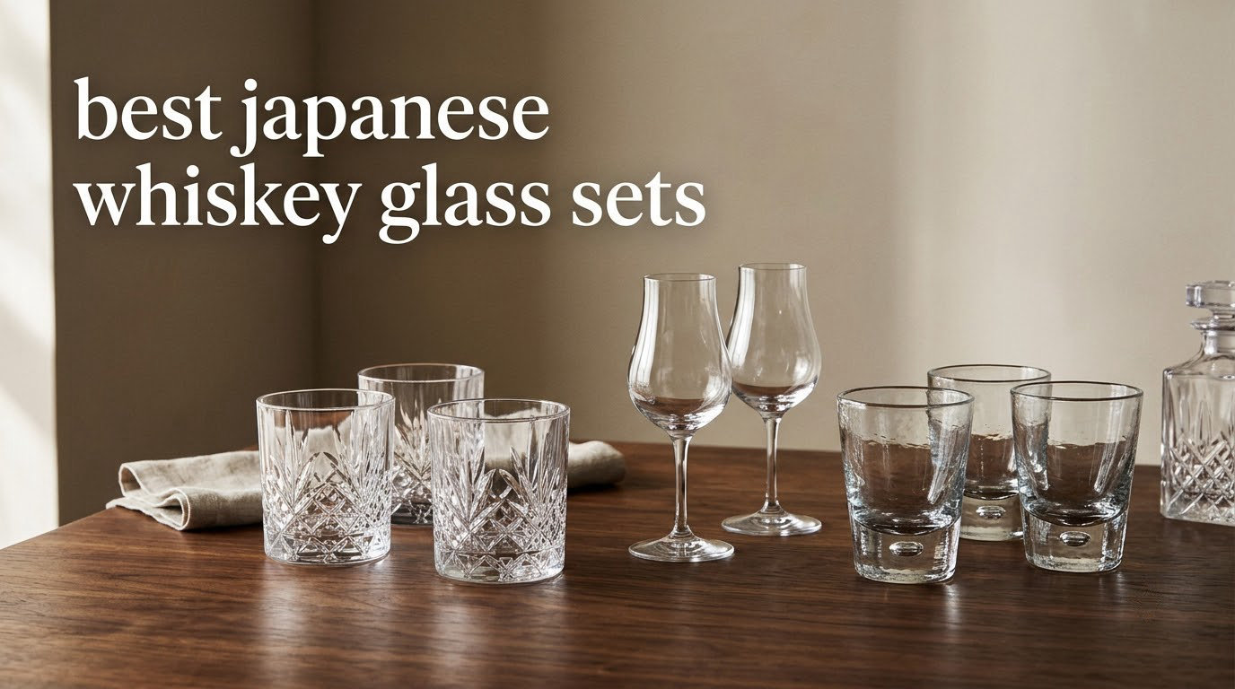 best japanese whiskey glass sets