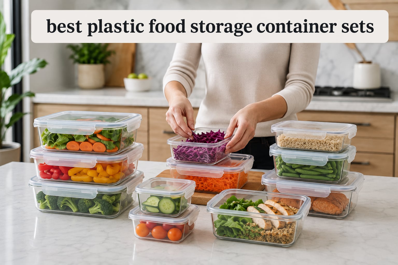 best plastic food storage container sets