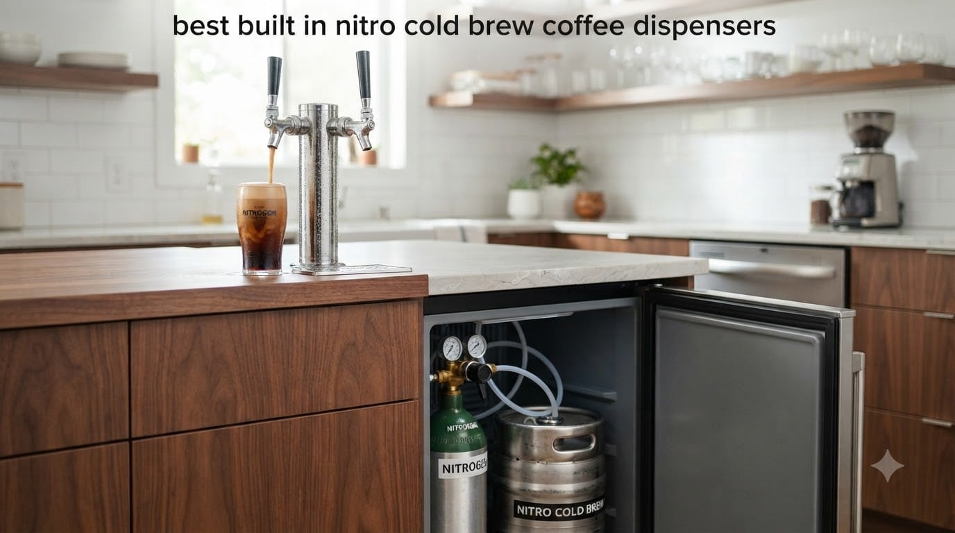best built in nitro cold brew coffee dispensers