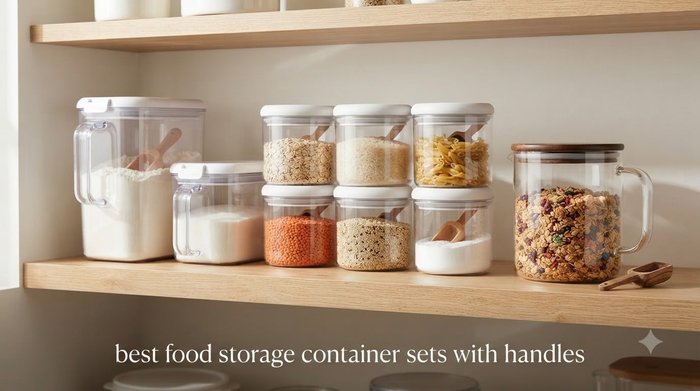 best food storage container sets with handles