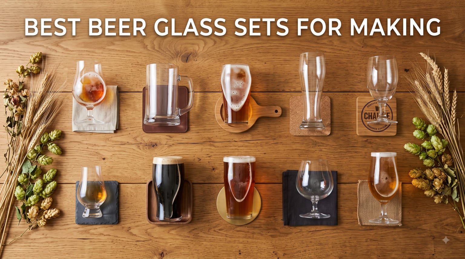best beer glass sets for making
