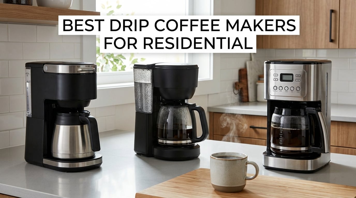 best drip coffee makers for residential