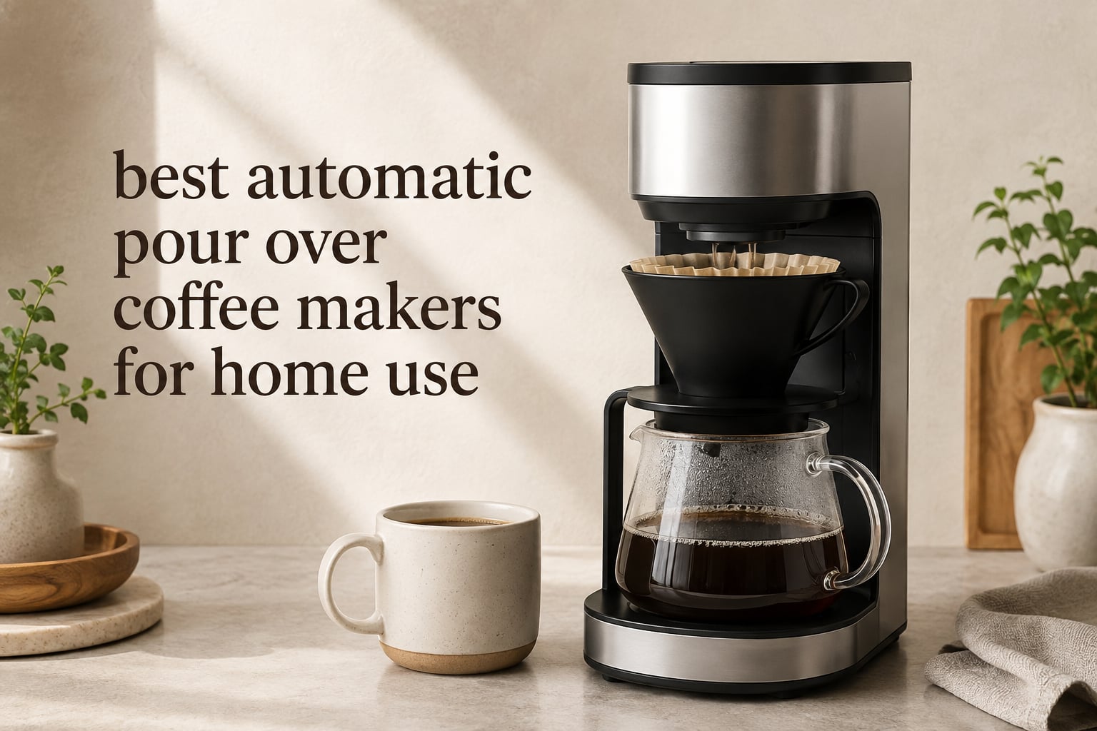 best automatic pour over coffee makers for home use