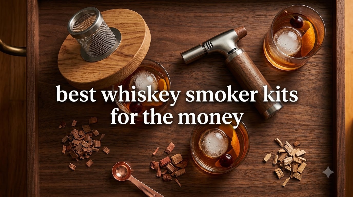 best whiskey smoker kits for the money