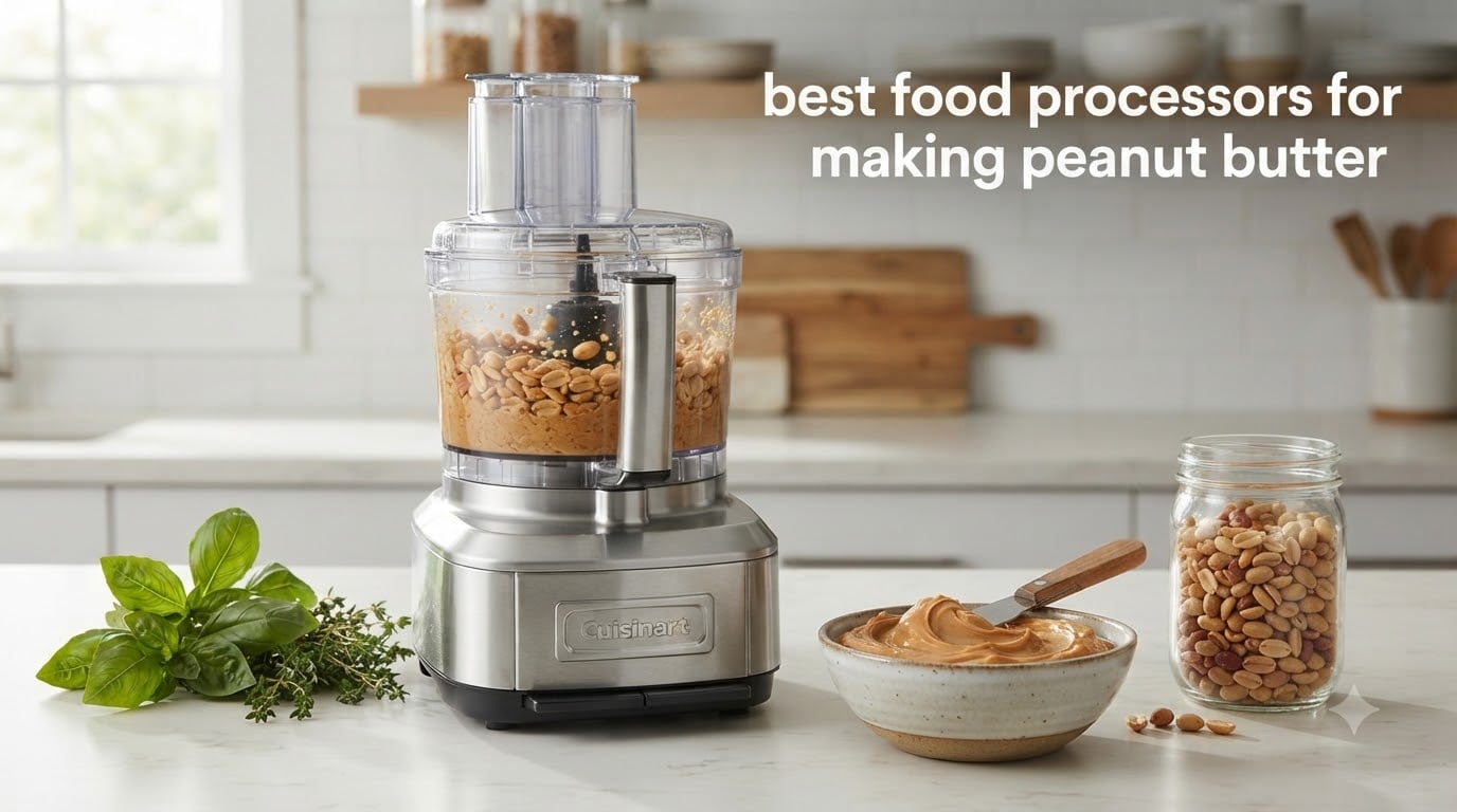best food processors for making peanut butter