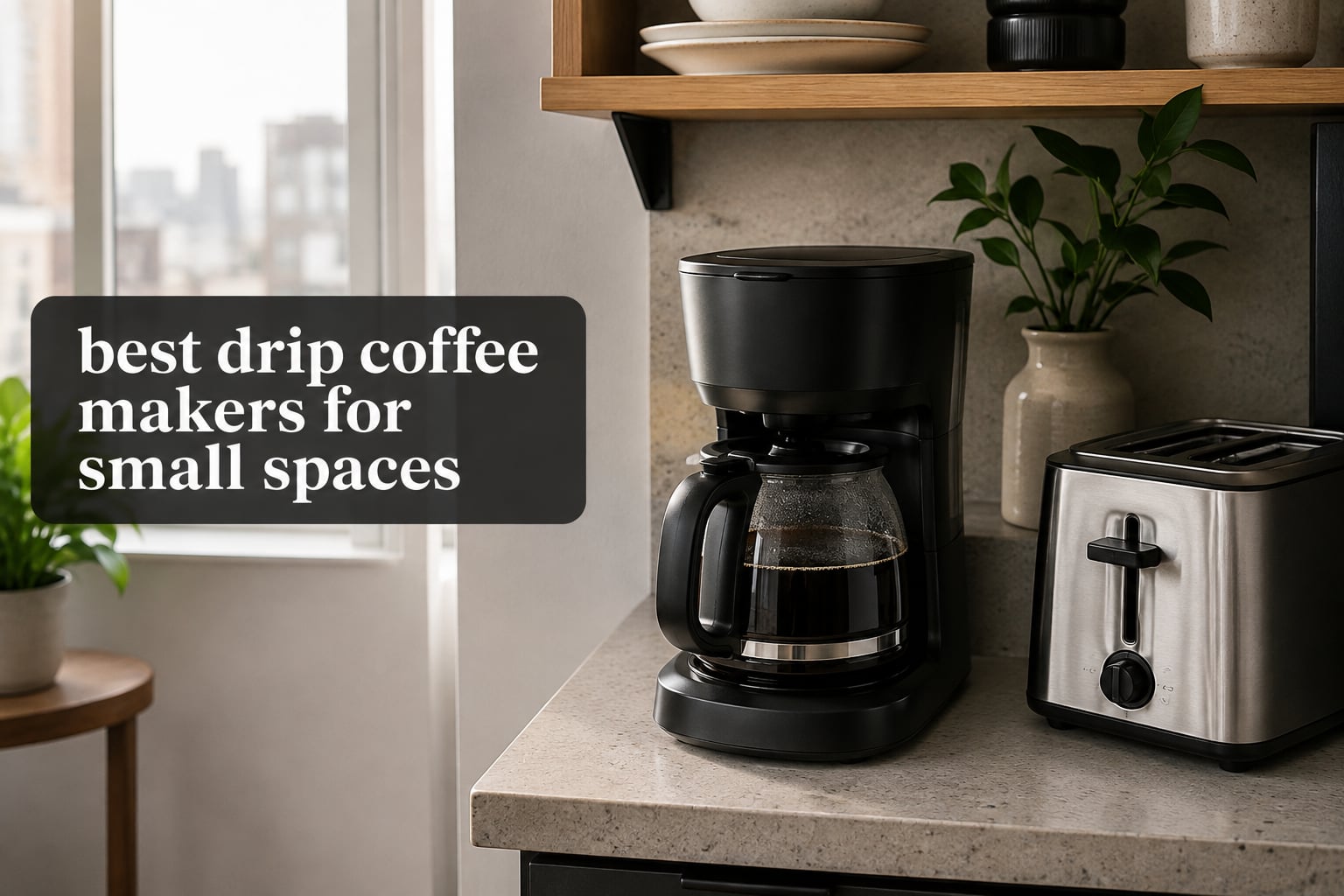 best drip coffee makers for small spaces