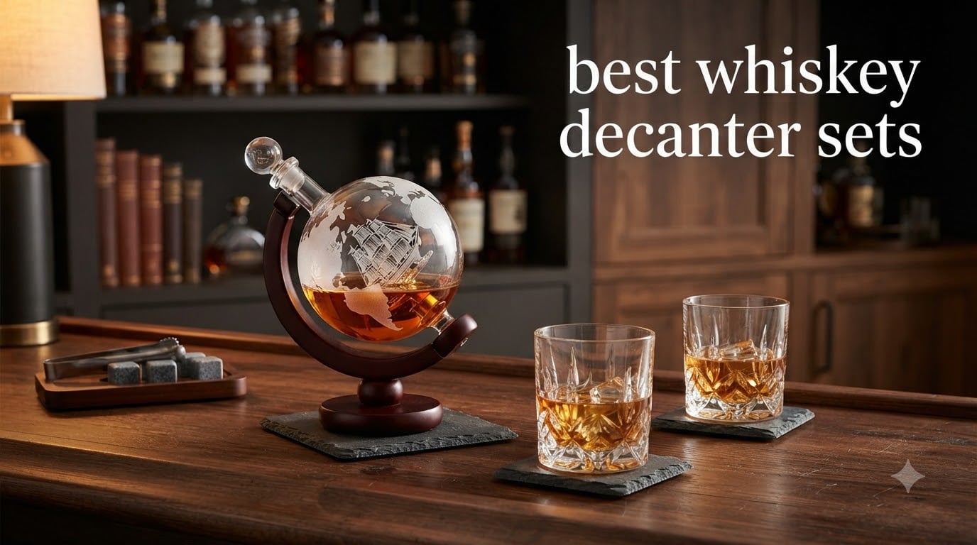 best whiskey decanter sets