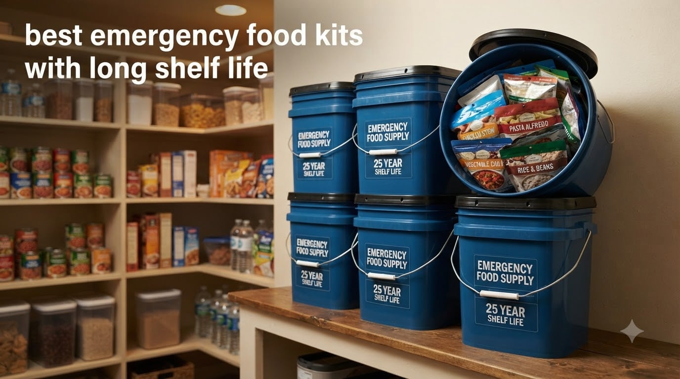 best emergency food kits with long shelf life