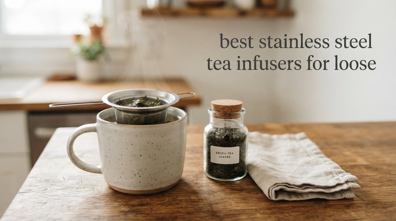 best stainless steel tea infusers for loose