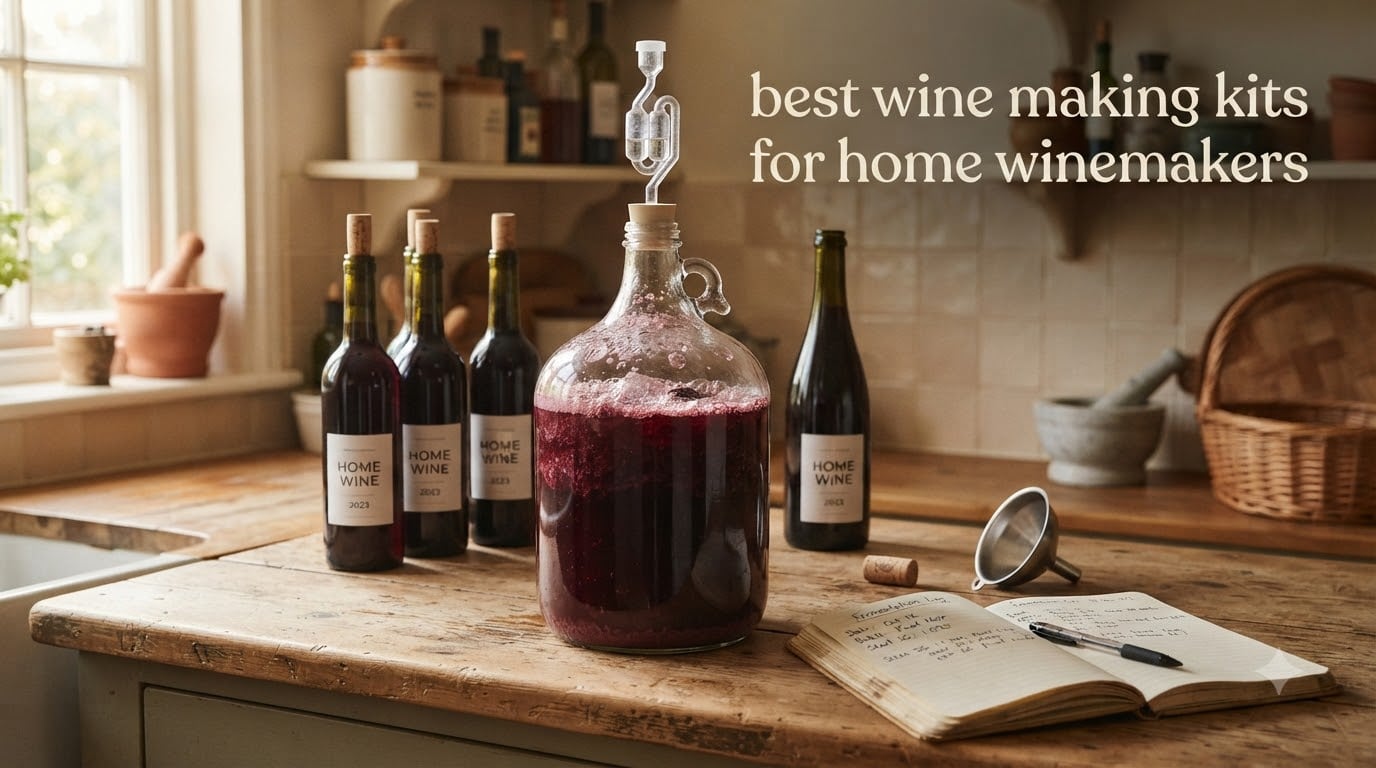 best wine making kits for home winemakers