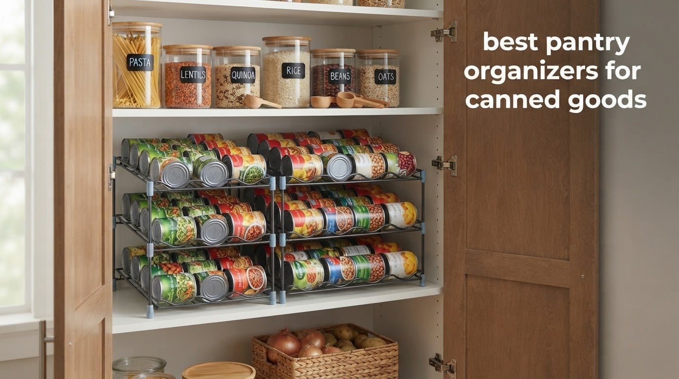 best pantry organizers for canned goods