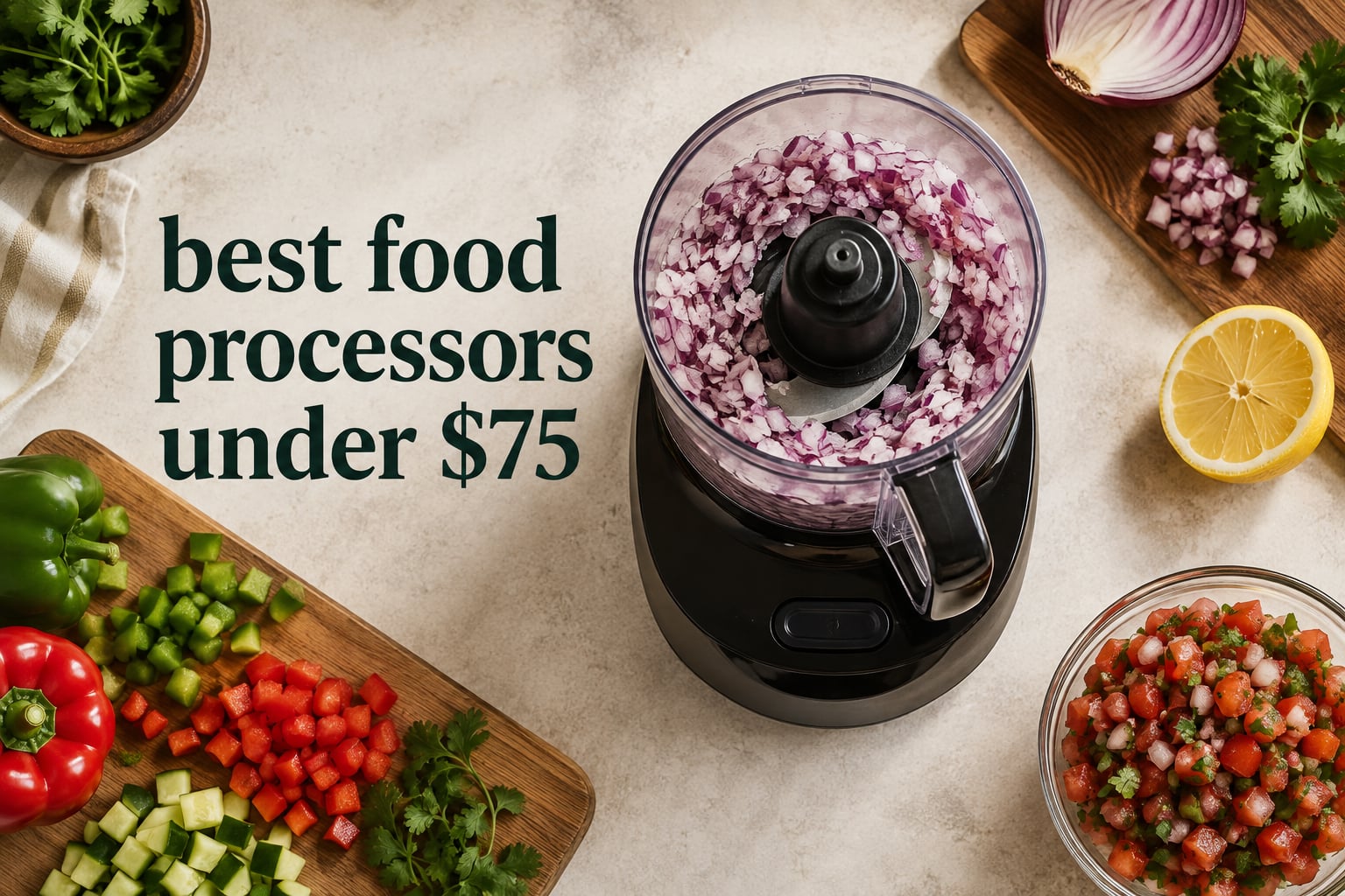 best food processors under $75