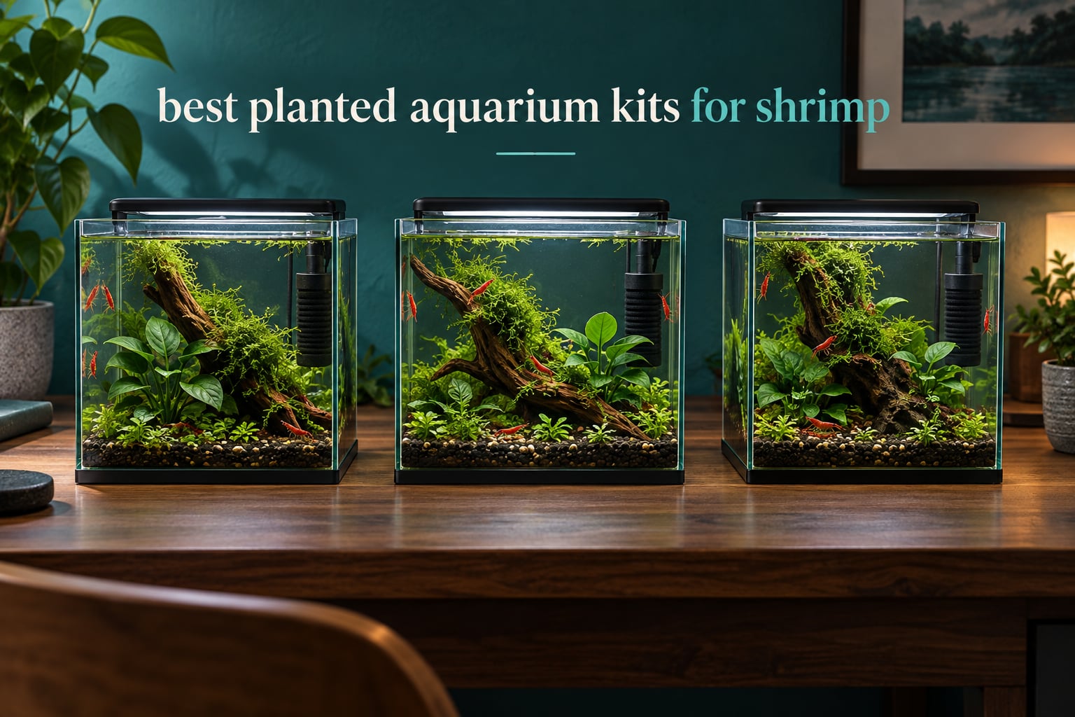 best planted aquarium kits for shrimp
