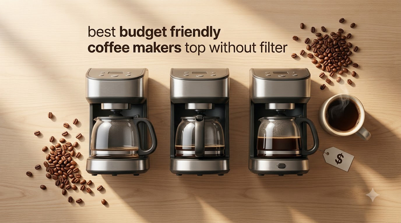 best budget friendly coffee makers top without filter