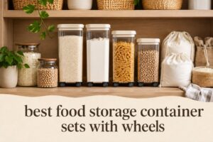 best food storage container sets with wheels