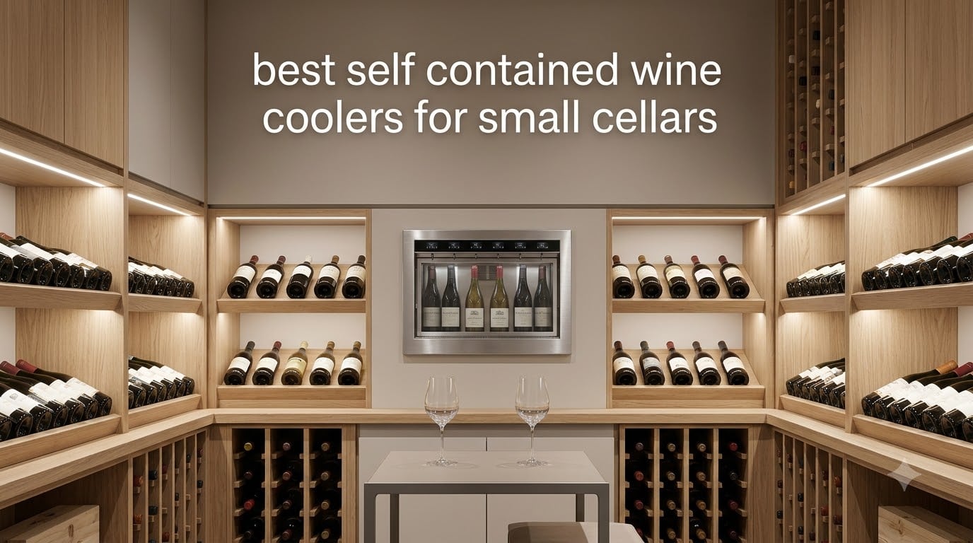 best self contained wine coolers for small cellars