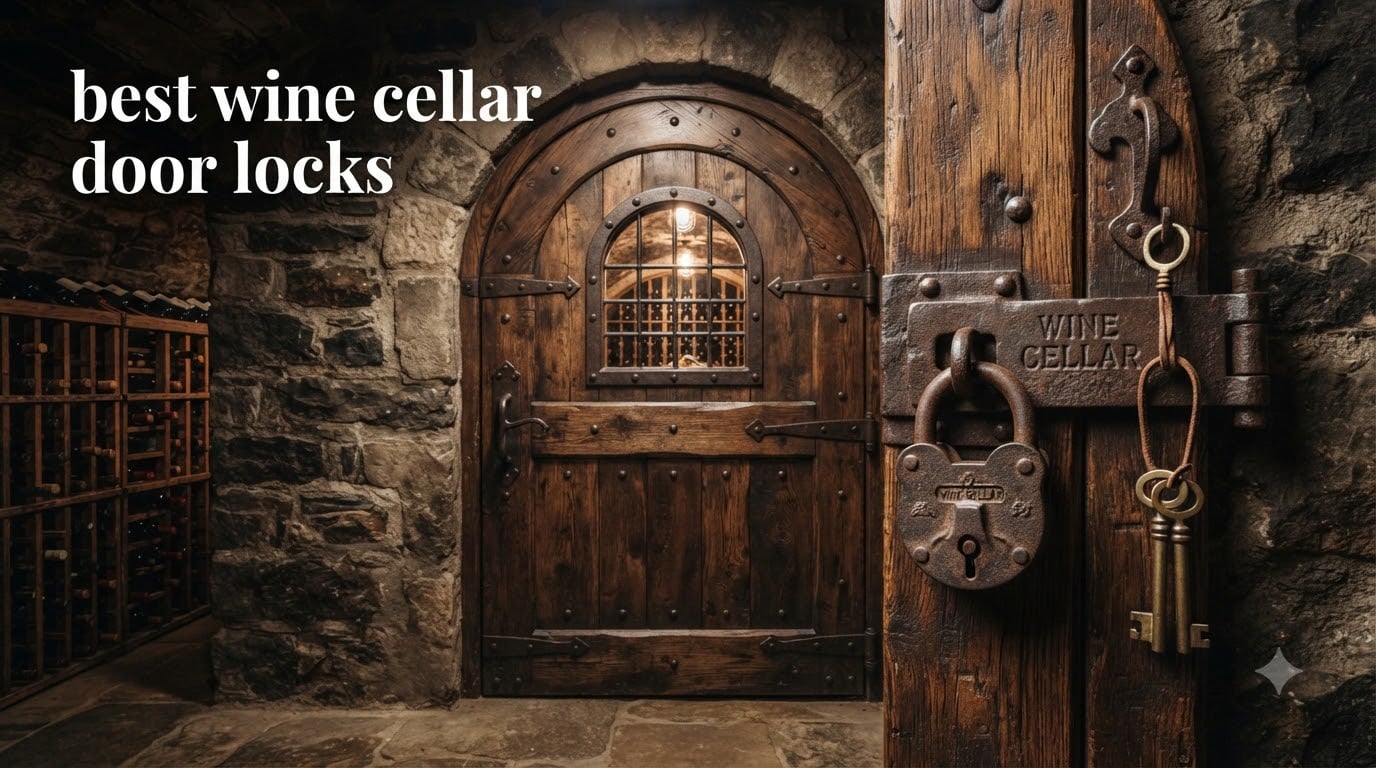 best wine cellar door locks