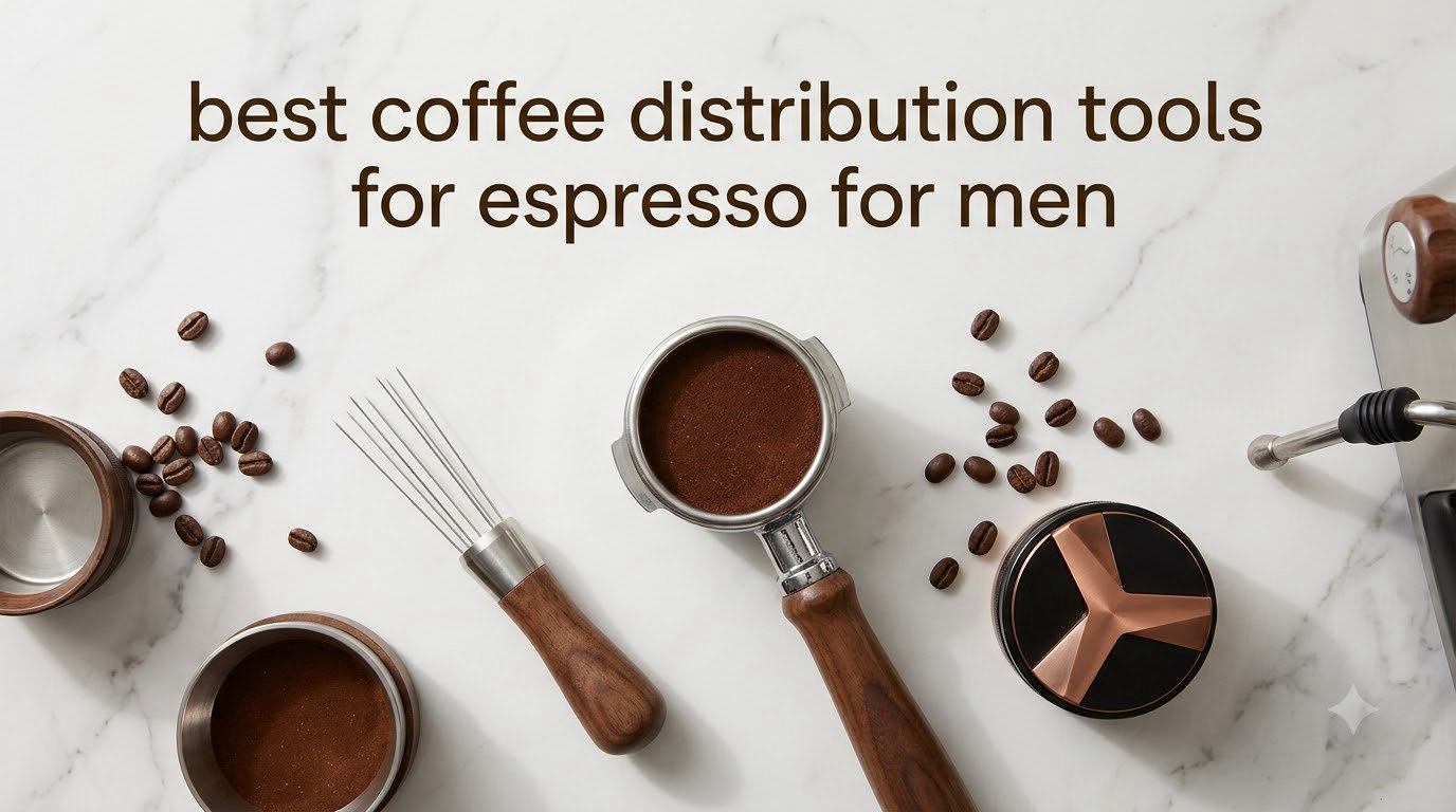 best coffee distribution tools for espresso for men