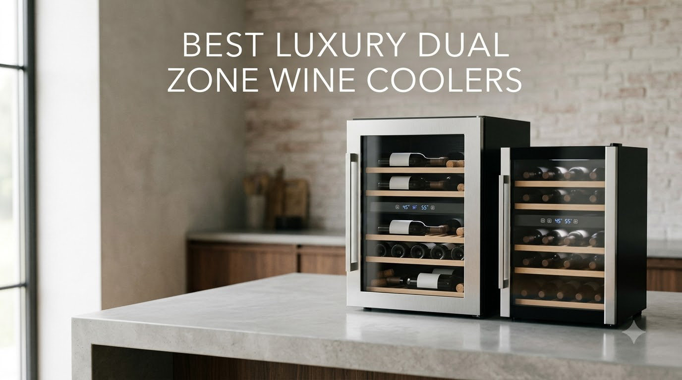 best luxury dual zone wine coolers