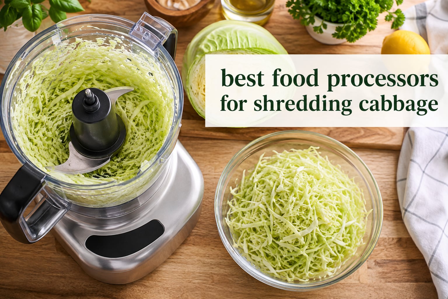 best food processors for shredding cabbage