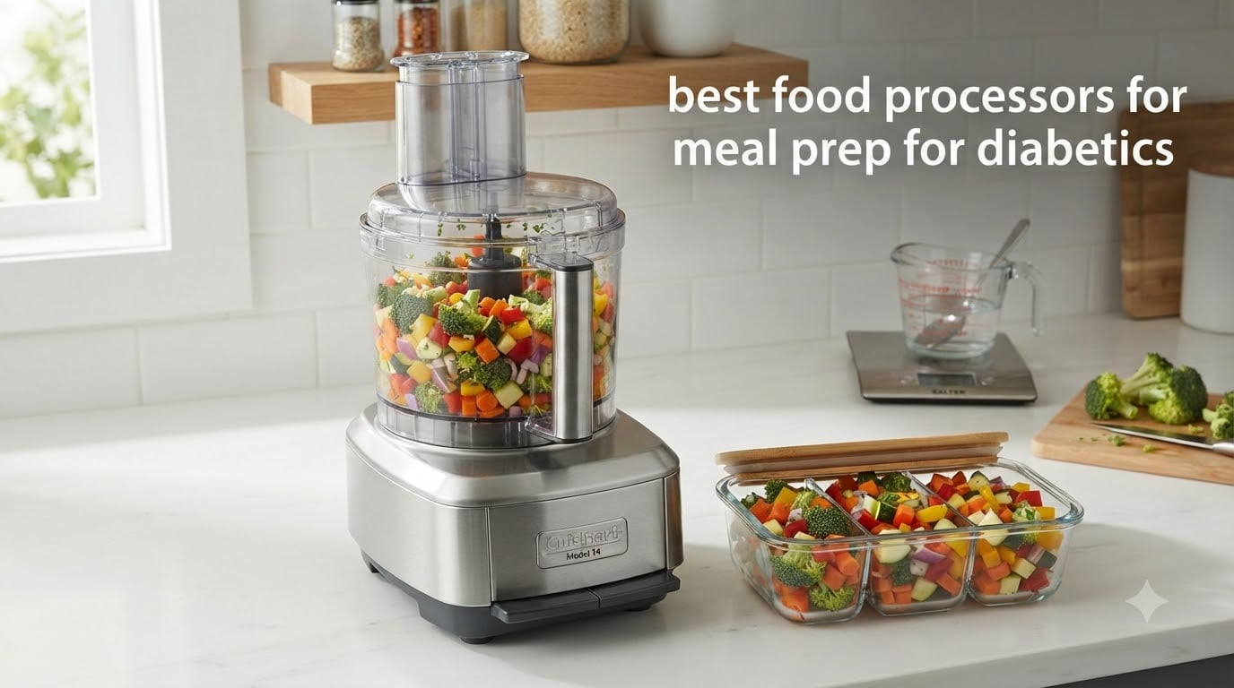 best food processors for meal prep for diabetics