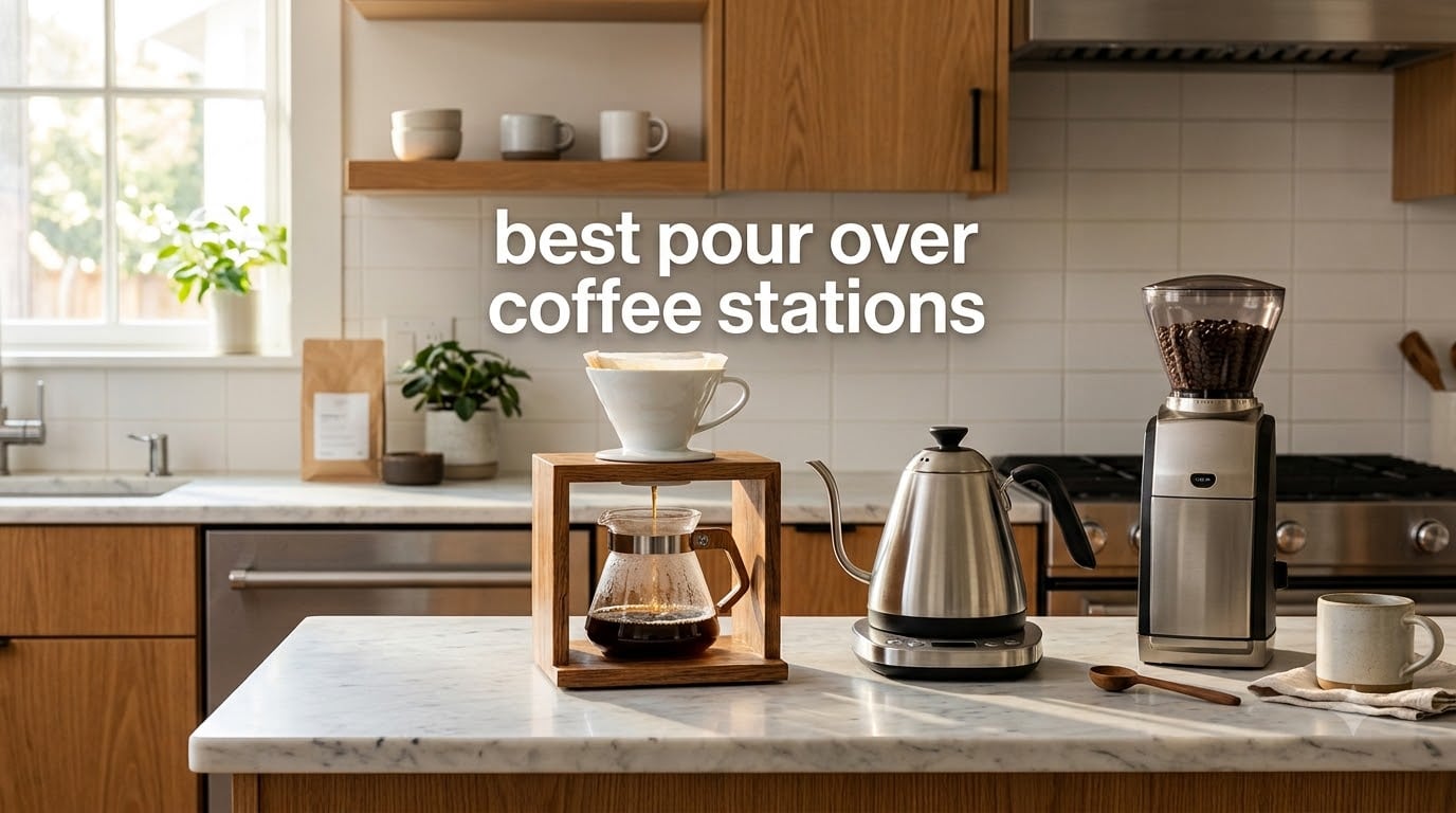 best pour over coffee stations