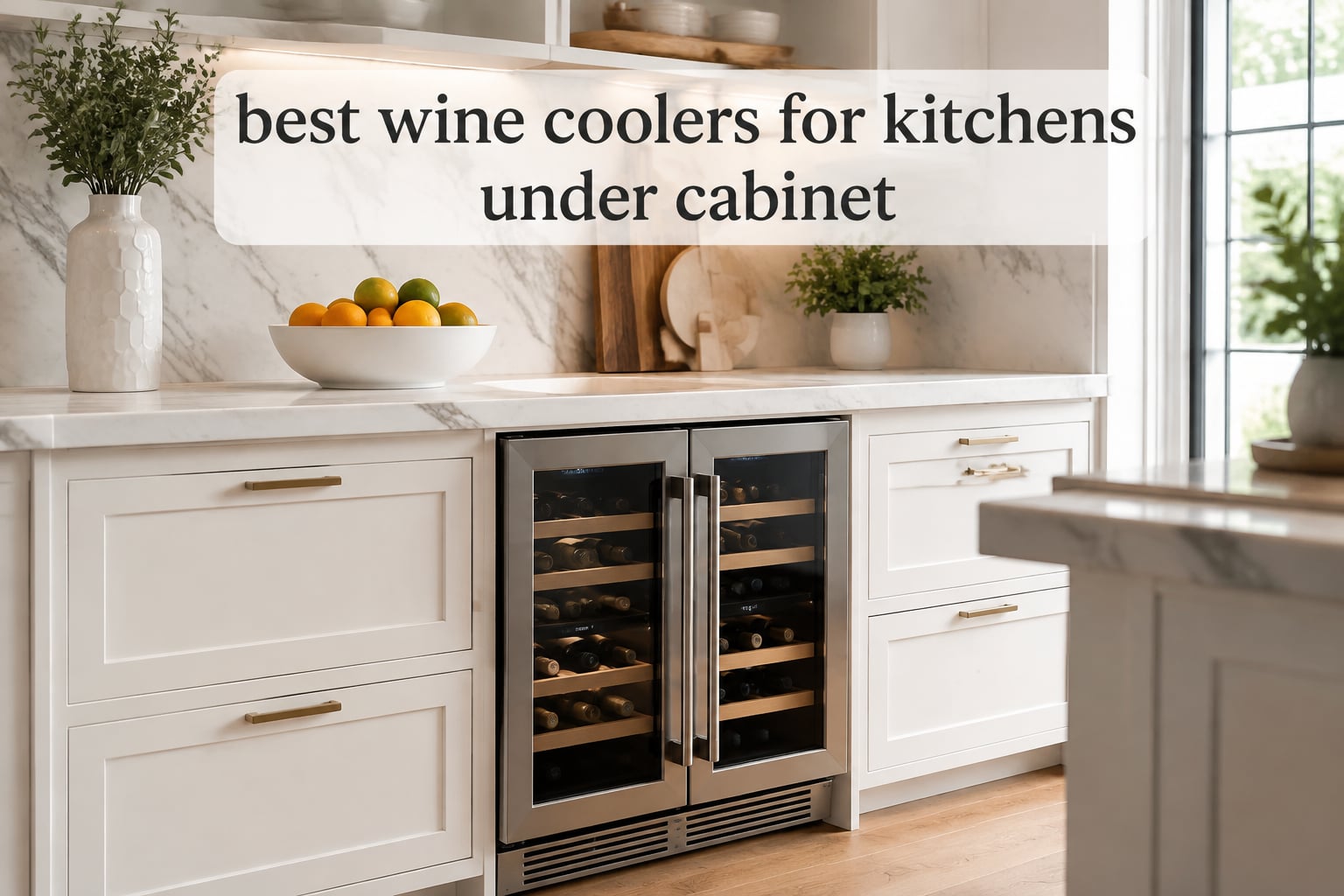 best wine coolers for kitchens under cabinet