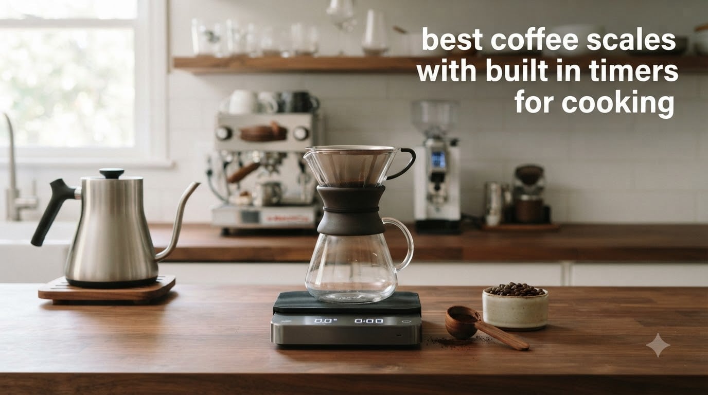 best coffee scales with built in timers for cooking