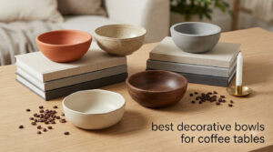 best decorative bowls for coffee tables