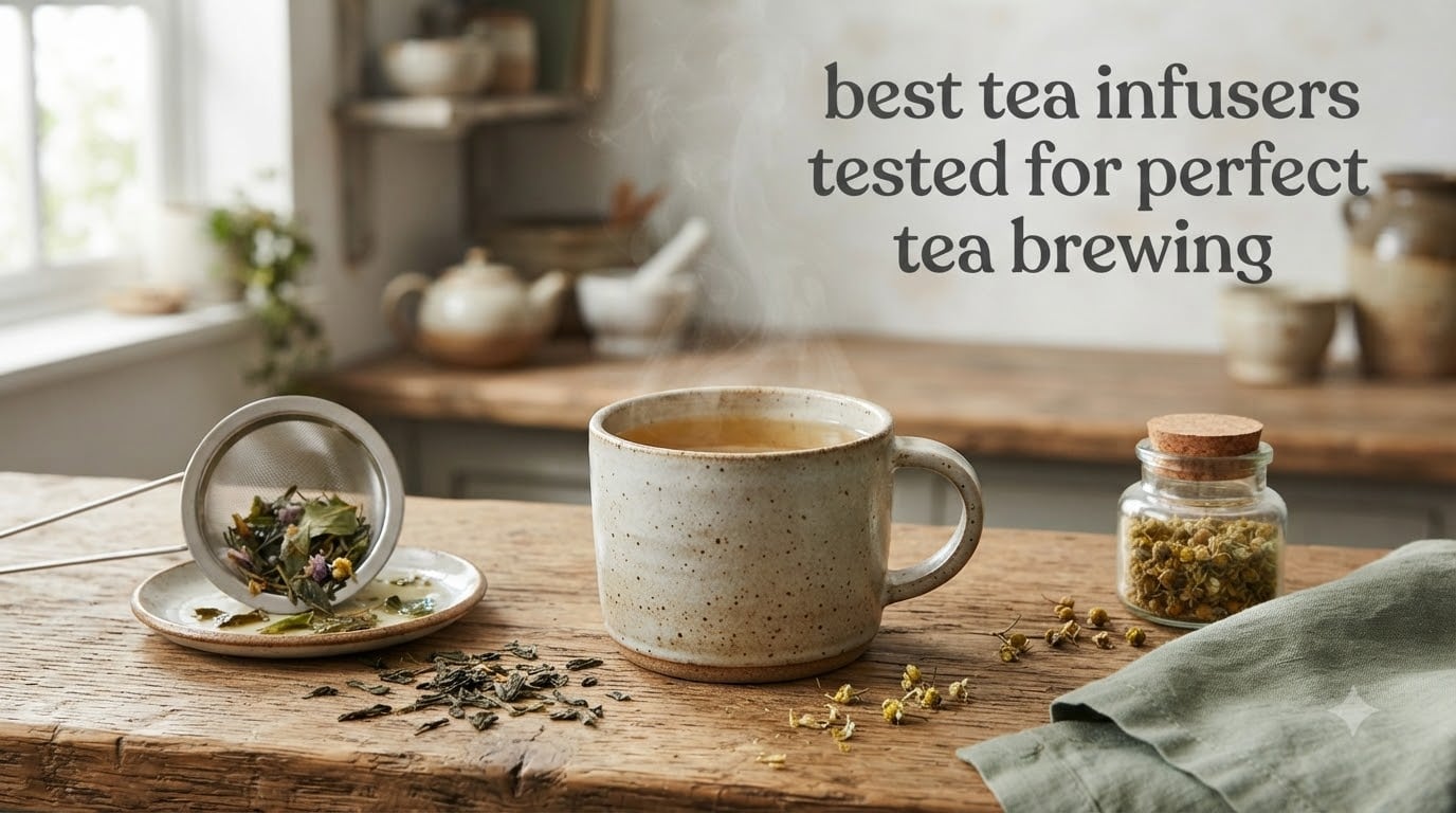 best tea infusers tested for perfect tea brewing