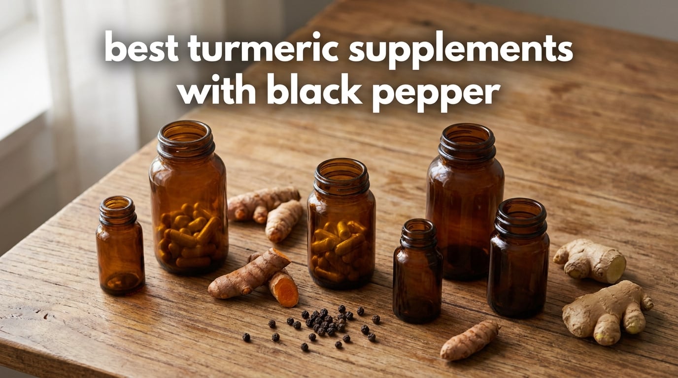 best turmeric supplements with black pepper