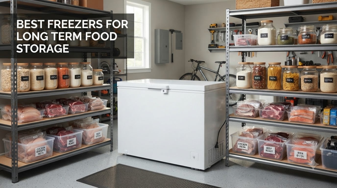 best freezers for long term food storage