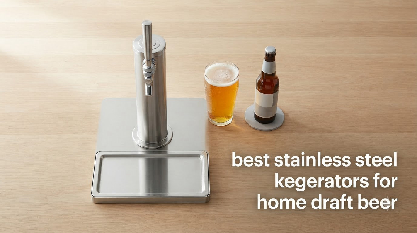 best stainless steel kegerators for home draft beer