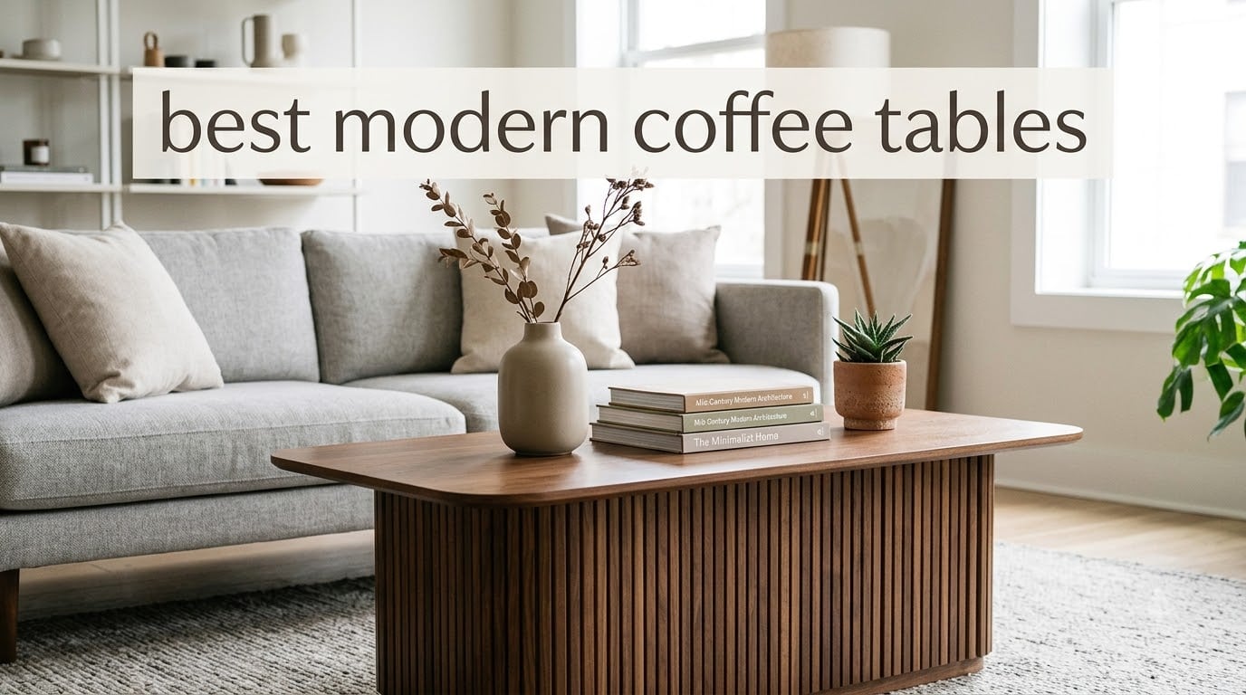 best modern coffee tables