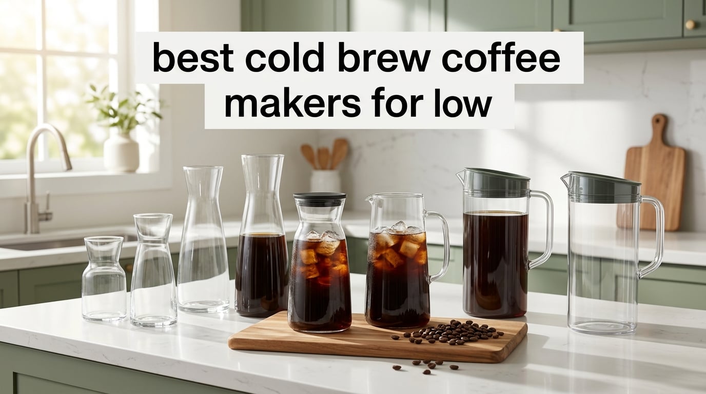 best cold brew coffee makers for low