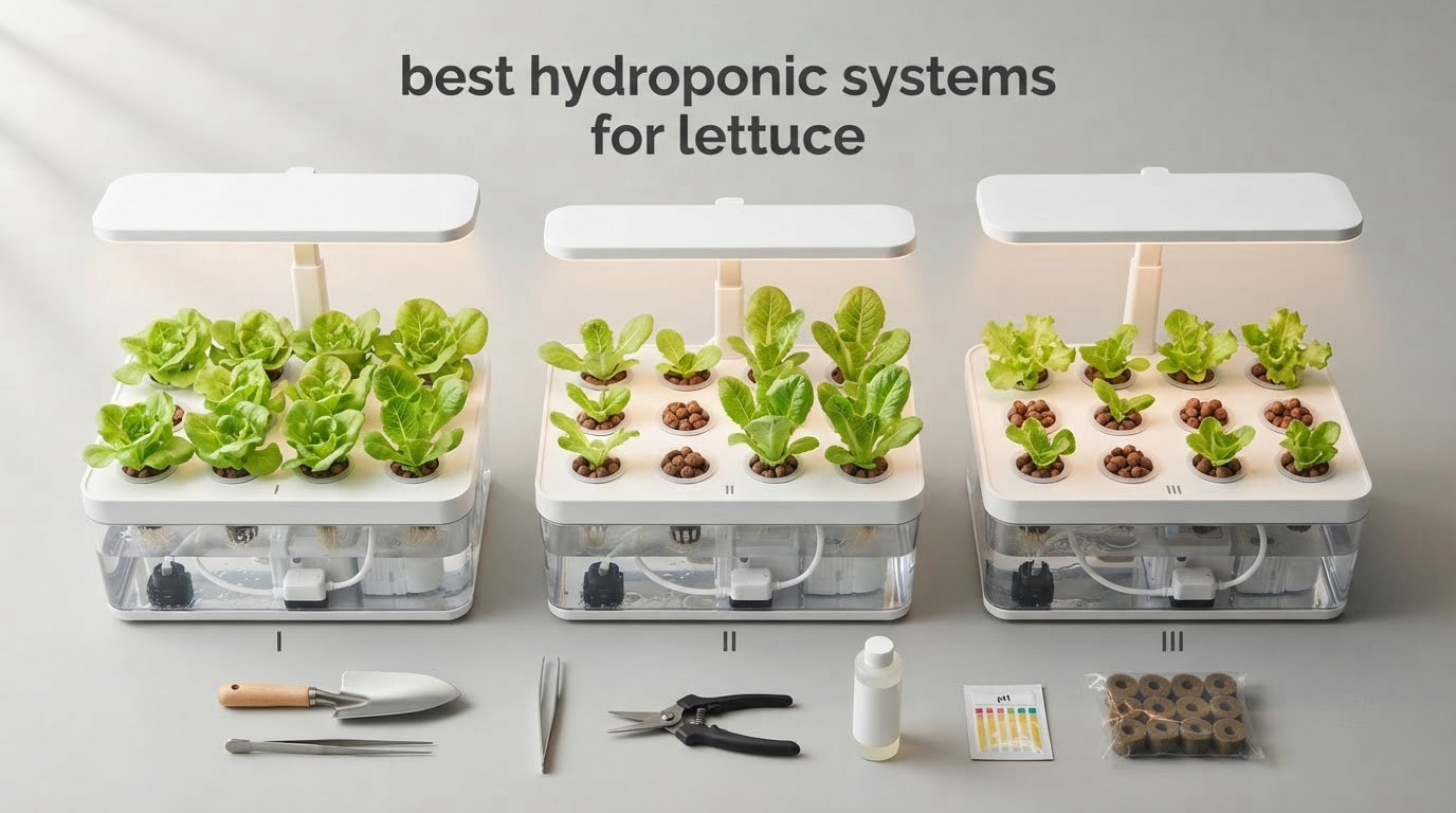best hydroponic systems for lettuce