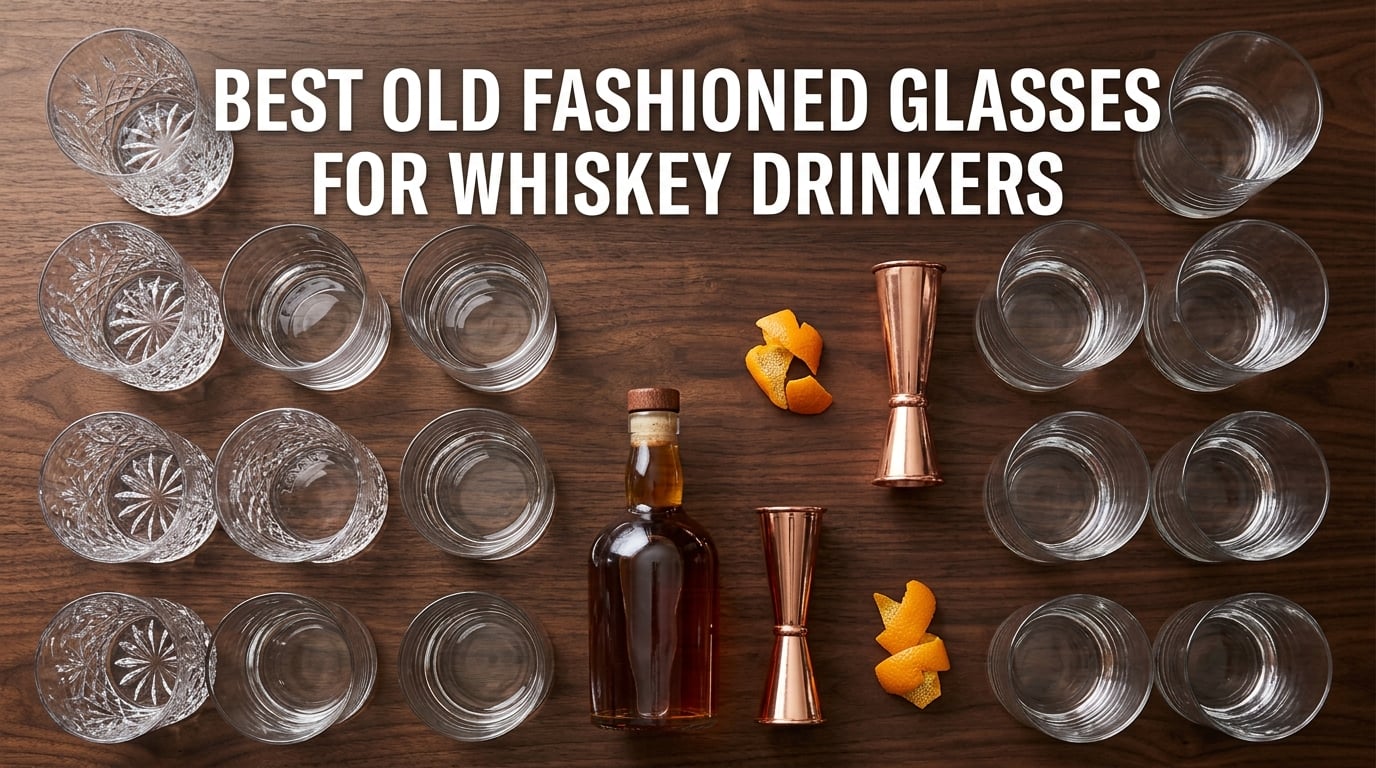best old fashioned glasses for whiskey drinkers