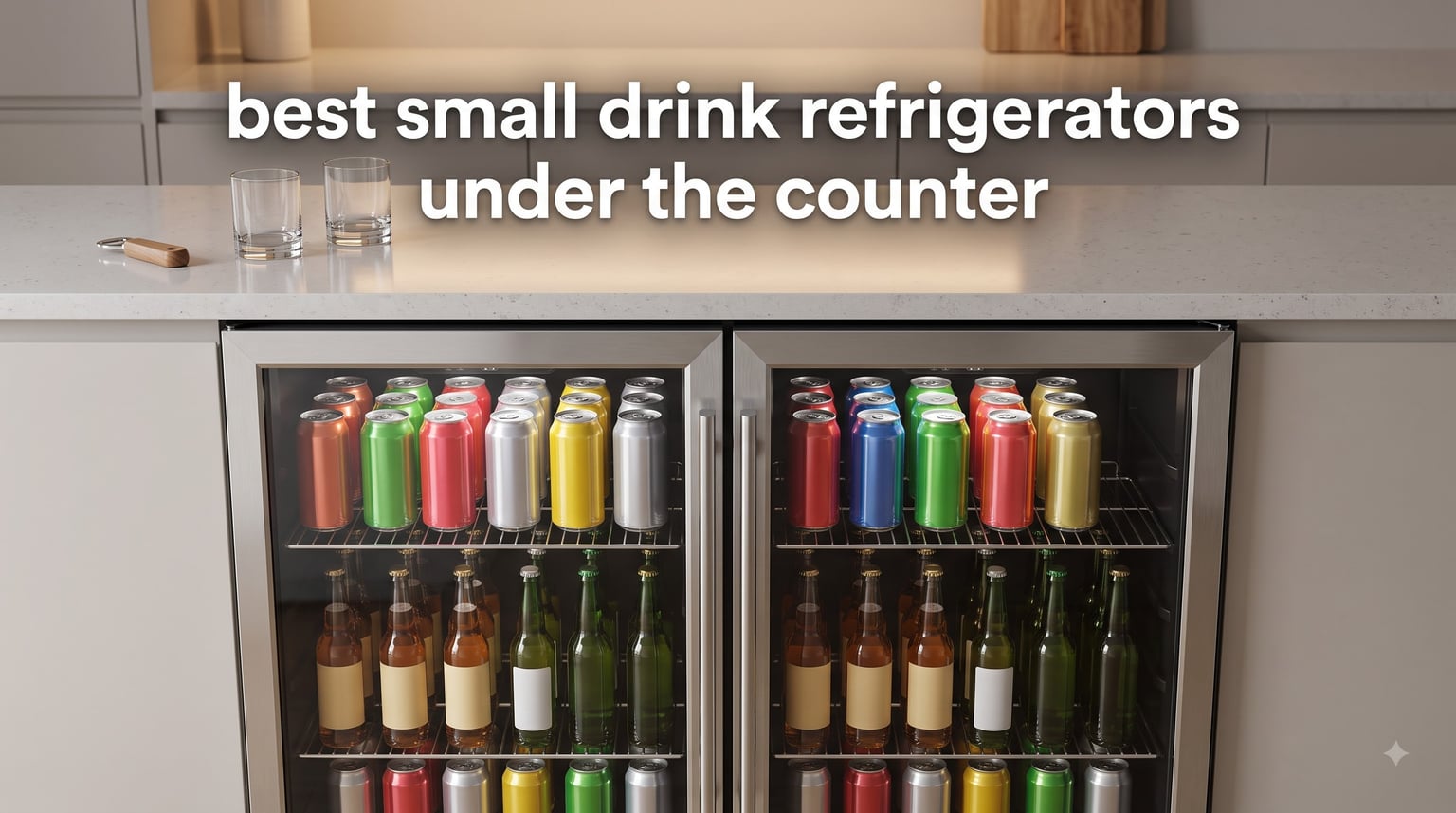 best small drink refrigerators under the counter