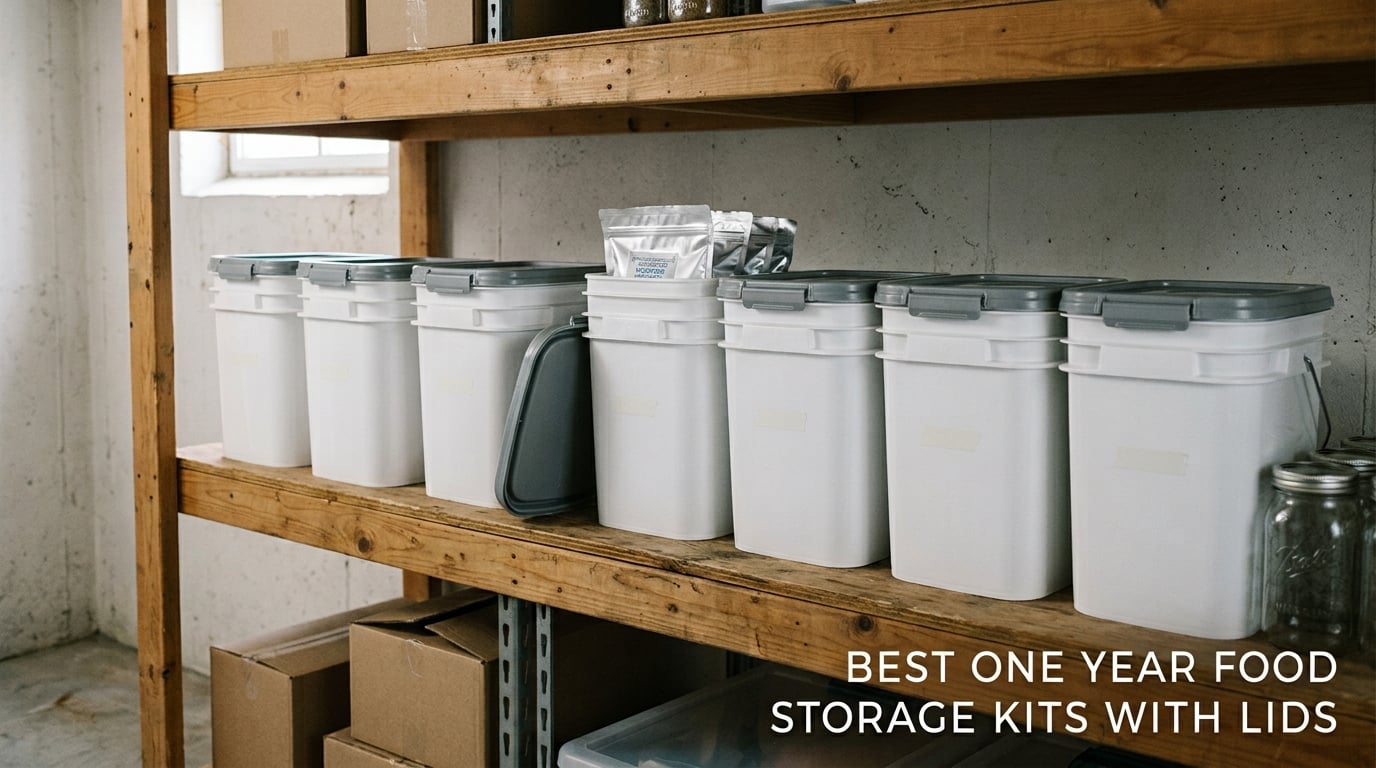 best one year food storage kits with lids