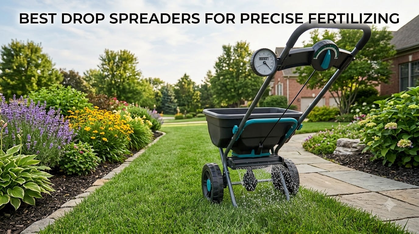 best drop spreaders for precise fertilizing