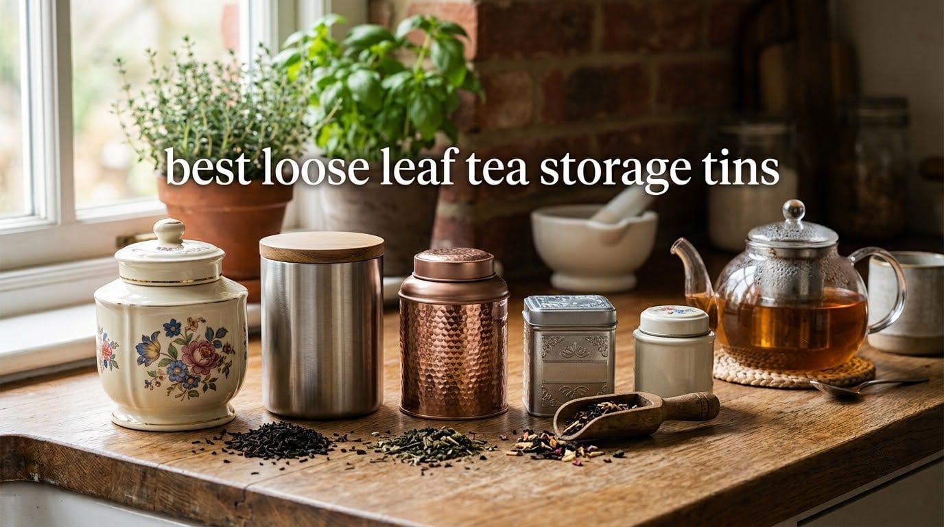 best loose leaf tea storage tins