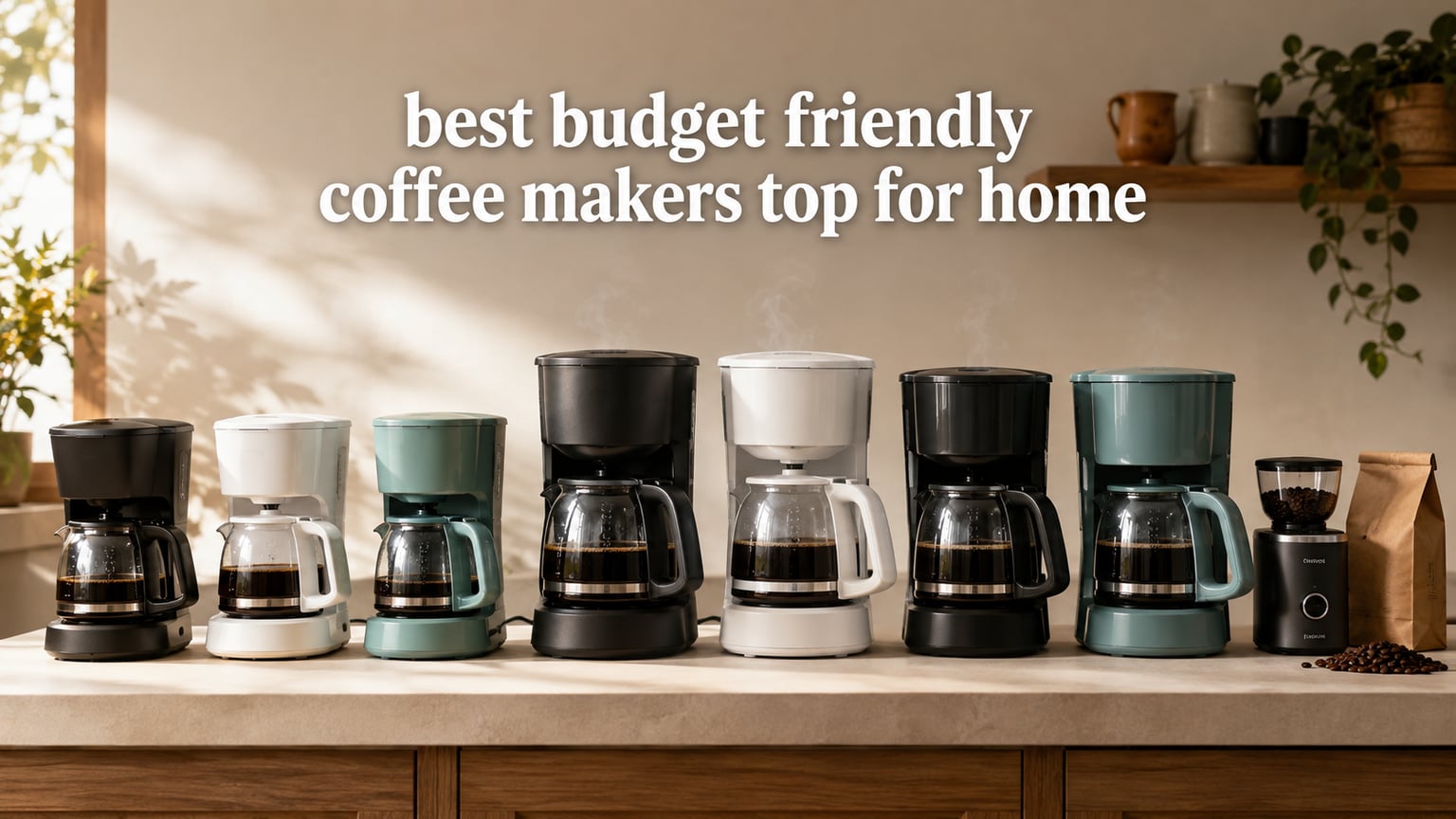best budget friendly coffee makers top for home