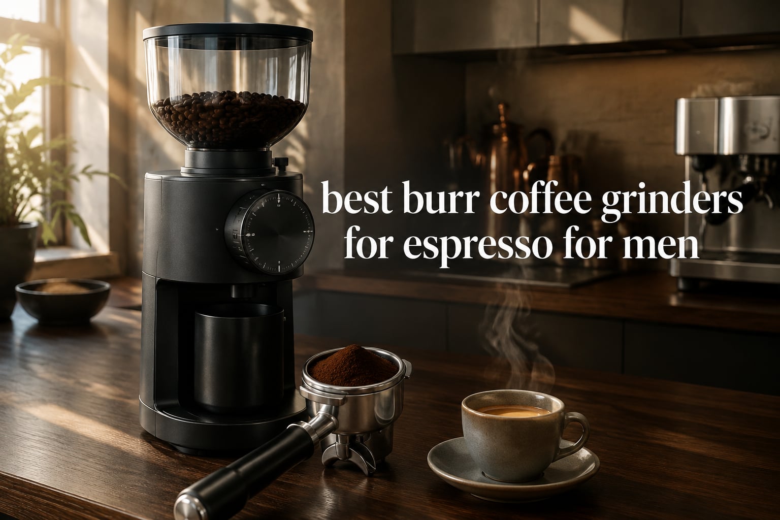 best burr coffee grinders for espresso for men