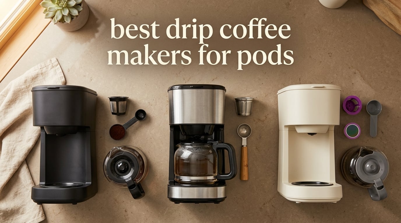 best drip coffee makers for pods