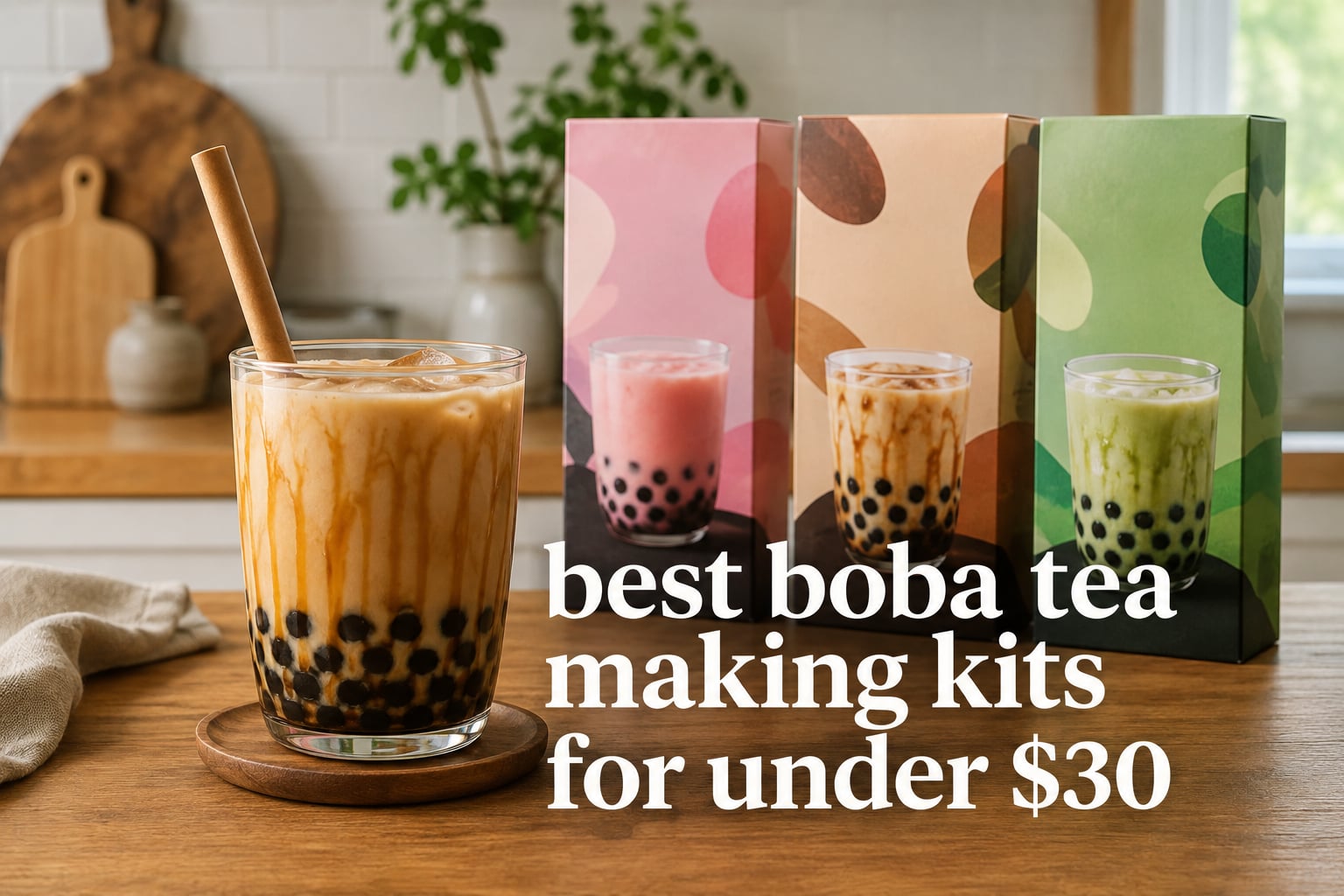 best boba tea making kits for under $30
