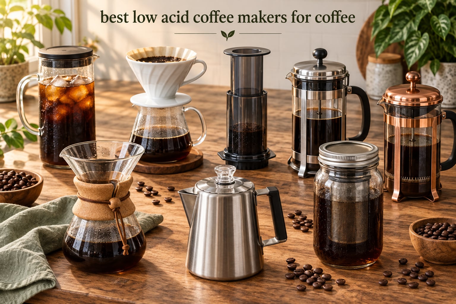 best low acid coffee makers for coffee